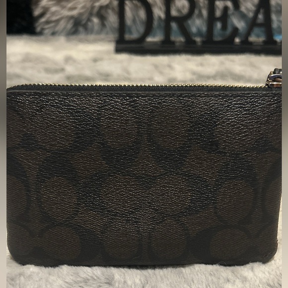 Coach Small Corner Zip Wristlet - Picture 9 of 11